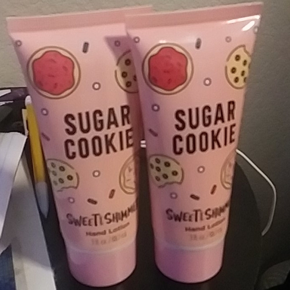 2 Sugar cookie hand lotions.